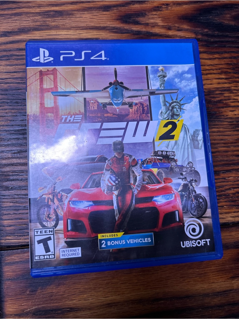 The Crew 2 (PS4) by — Racing Video Game, Red Cover